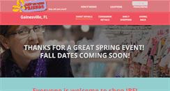 Desktop Screenshot of gainesville.jbfsale.com