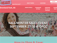 Tablet Screenshot of kc.jbfsale.com