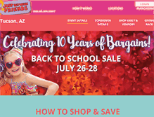 Tablet Screenshot of nwtucson.jbfsale.com
