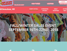 Tablet Screenshot of milwaukeecounty.jbfsale.com