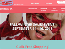 Tablet Screenshot of loudoun.jbfsale.com