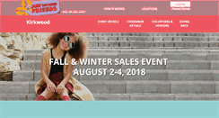 Desktop Screenshot of kirkwoodarnold.jbfsale.com